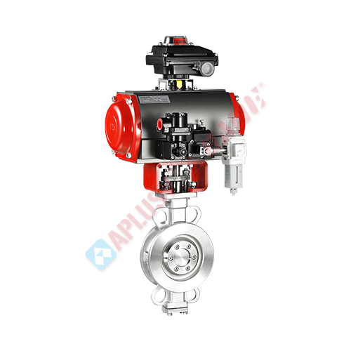 Double eccentric two-way sealing butterfly valve