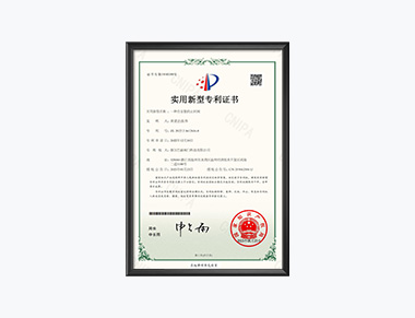 Utility Model Patent Certificate - A Self-Installing Check Valve