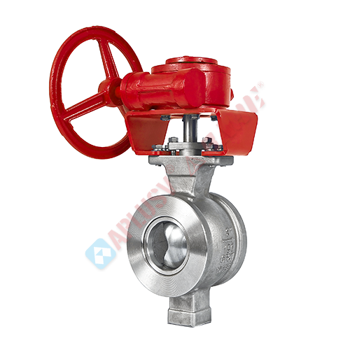 Multifunctional V-type ball valve (regulation/switching)