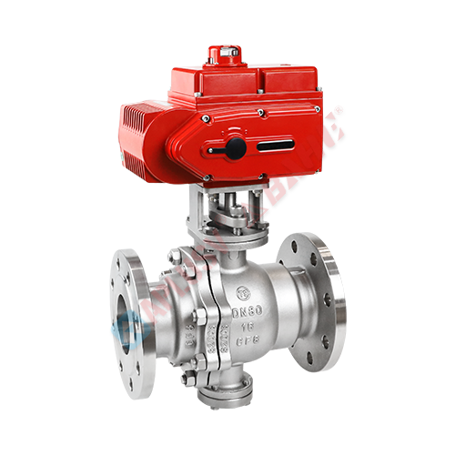 Fixed O-type ball valve