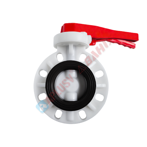 Engineering plastic butterfly valve