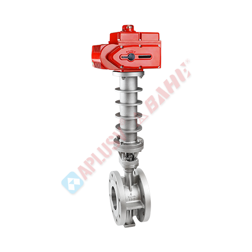 Low-temperature metal-sealed butterfly valve