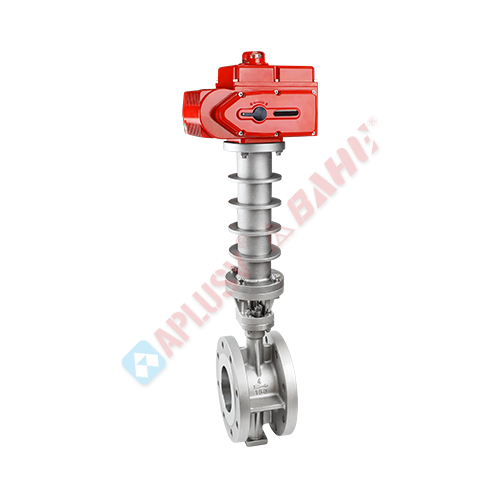 Three-bias high-temperature butterfly valve