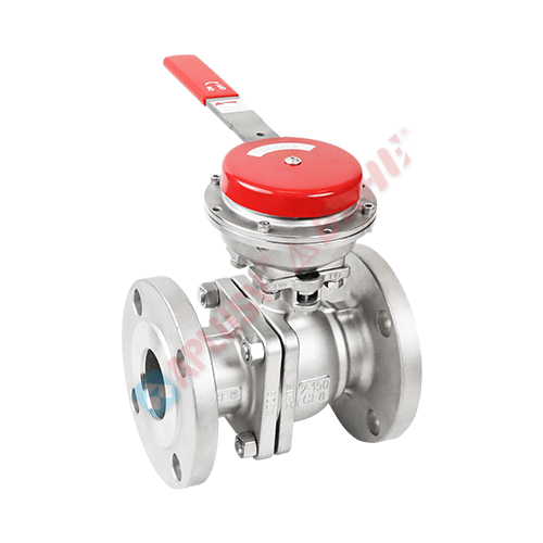 Automatic reset ball valve (floating ball valve)